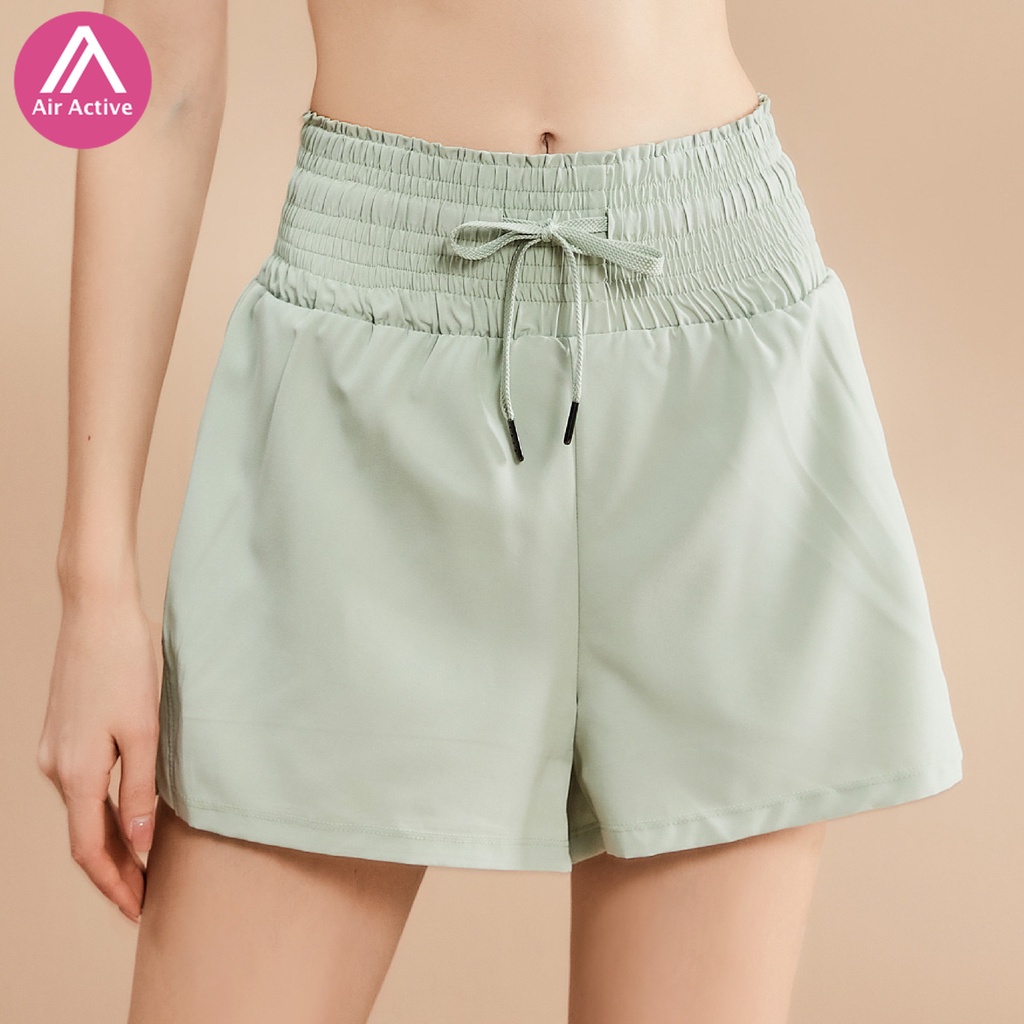 Quần short thể thao AIRACTIVE LEISURE lưng cao nhanh khô có thể điều chỉnh
