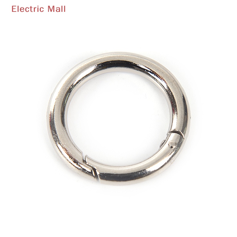 Set 5 Móc Khóa Tròn Bằng Kim Loại 35mm Đa Ứng Dụng 
Set 5 Khóa Tròn 35mm Chuyên Dụng Cho Balo / Túi Xách / Móc Khóa