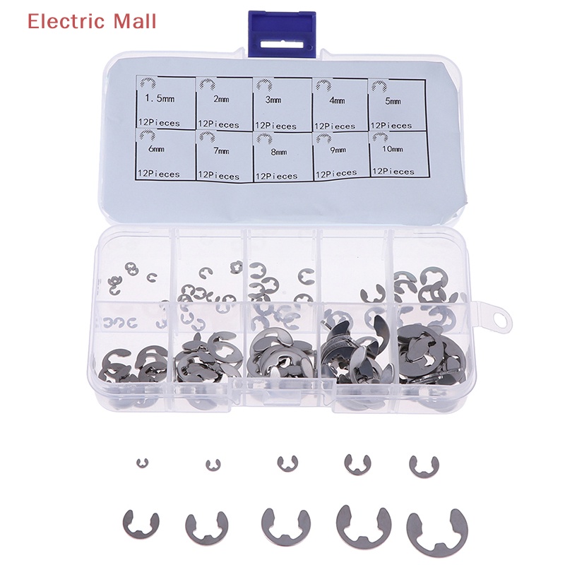 Hộp 120 Kẹp Inox 304 Đa Năng m1.5 ~ m10