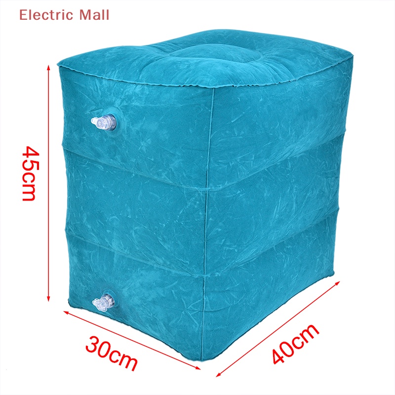 Gối Kê Chân Bơm Hơi Khi Đi Máy Bay / Tàu Lửa / Xe Lửa Điện [M I I I