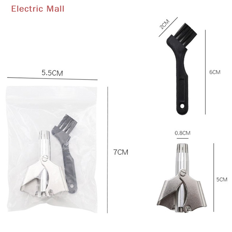 1 Dao Cắt Tỉa Lông Mũi / Tai / Mũi Chuyên Nghiệp Bằng Thép Không Gỉ Cho Nam
