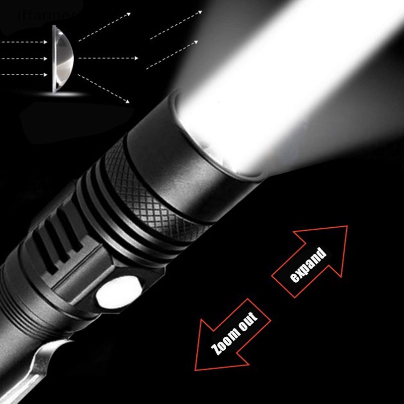 Đèn Pin led Chống Thấm Nước Có Thể Sạc Lại Tiện Dụng