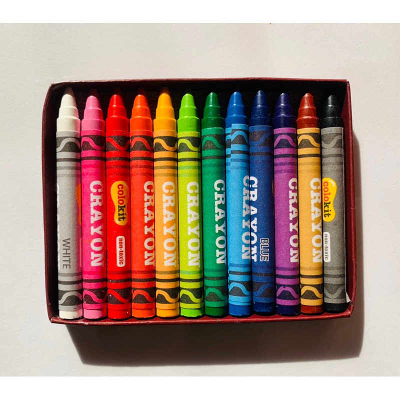 Set 12 Sáp màu Colokit Thiên Long cho bé yêu