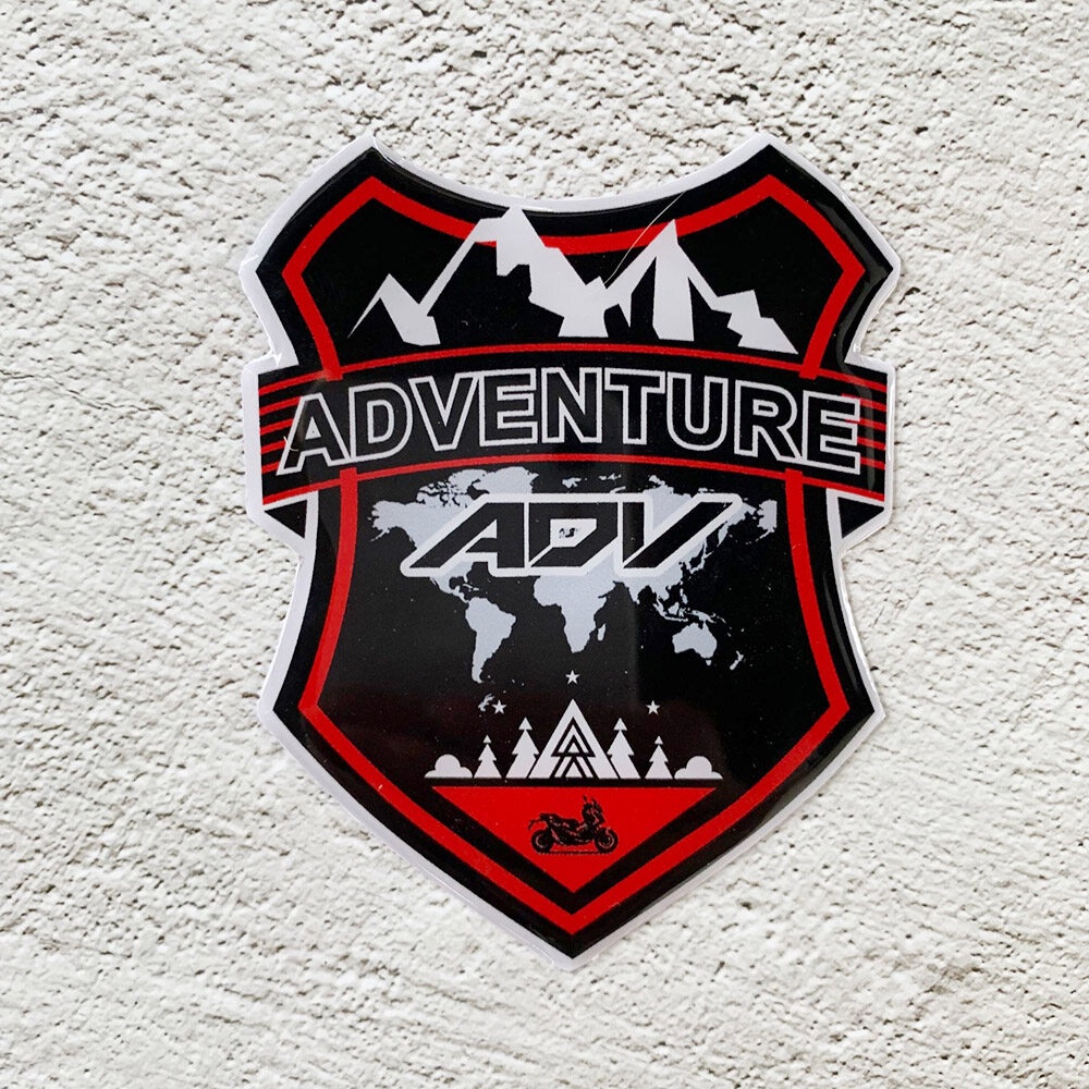 Sticker 3d Dán Trang Trí Kính Chắn Gió Xe Máy honda adv150
