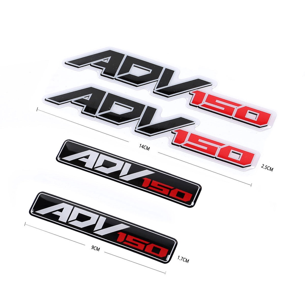 Sticker 3d Dán Trang Trí Kính Chắn Gió Xe Máy honda adv150