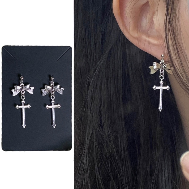Set 2 Khuyên Tai Tua Rua Phong Cách gothic Ngọt Ngào Cho Thanh Thiếu Niên