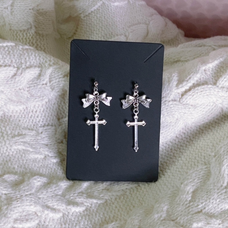 Set 2 Khuyên Tai Tua Rua Phong Cách gothic Ngọt Ngào Cho Thanh Thiếu Niên