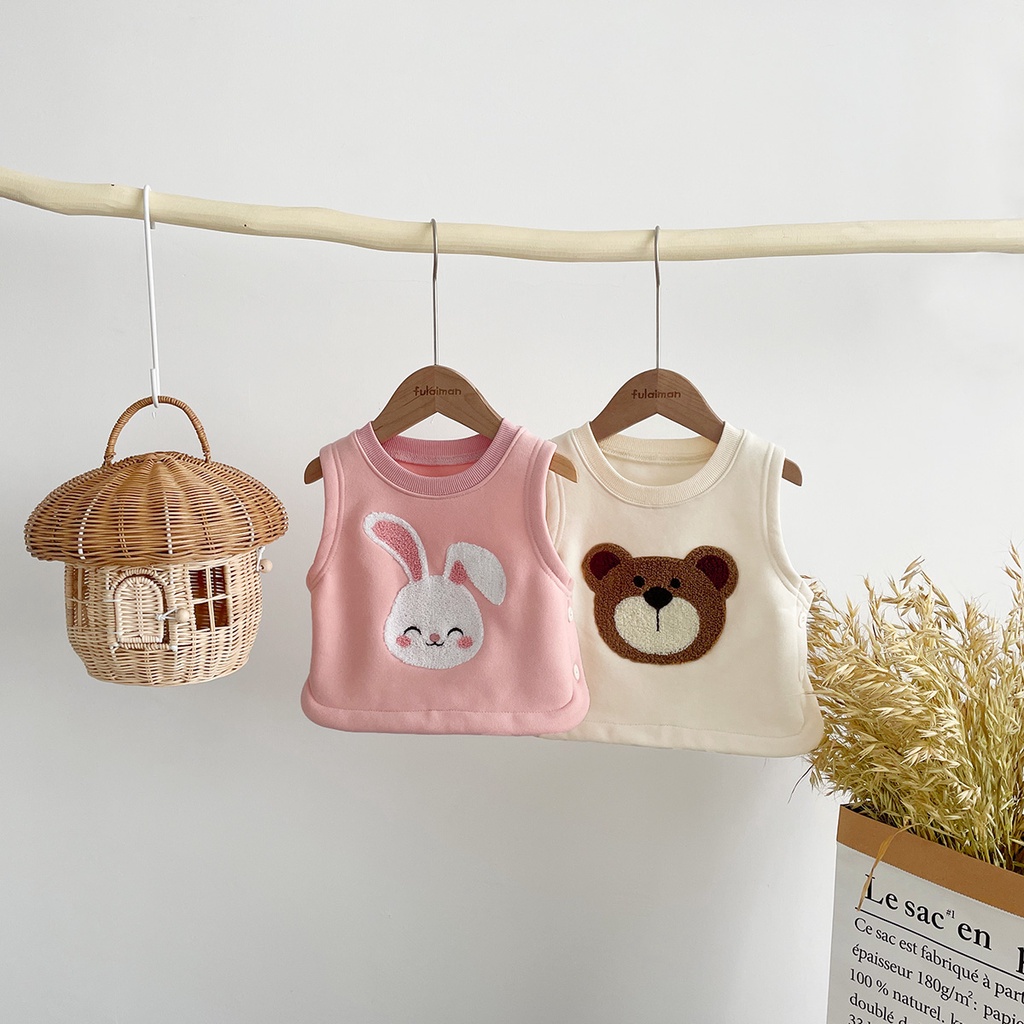 Áo Khoác cotton Giữ Ấm Cho Bé 0-24 Tháng Tuổi