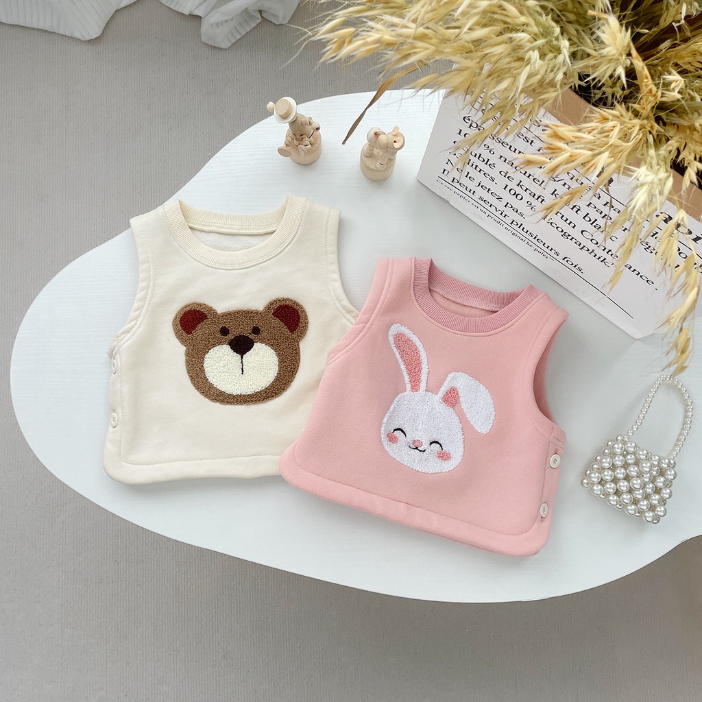 Áo Khoác cotton Giữ Ấm Cho Bé 0-24 Tháng Tuổi