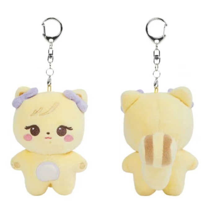 Doll búp bê blackpink blackpink Móc Khóa Búp Bê lisa jennie rose Màu Hồng Đen móc khóa blackpink