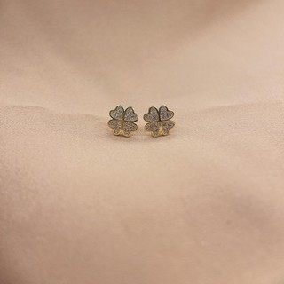 [ss01256] Bông tai cỏ 4 lá