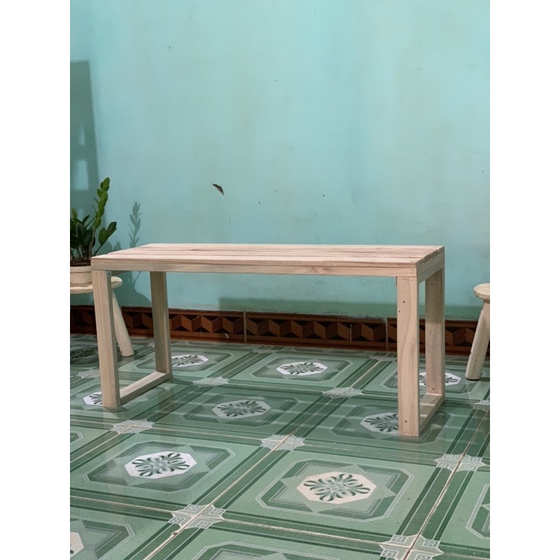 Ghế PALLET GỖ TỰ NHIÊN ChILL , Ban Công ,Cafe ,trà tranh/ 90x30 cao 40cm