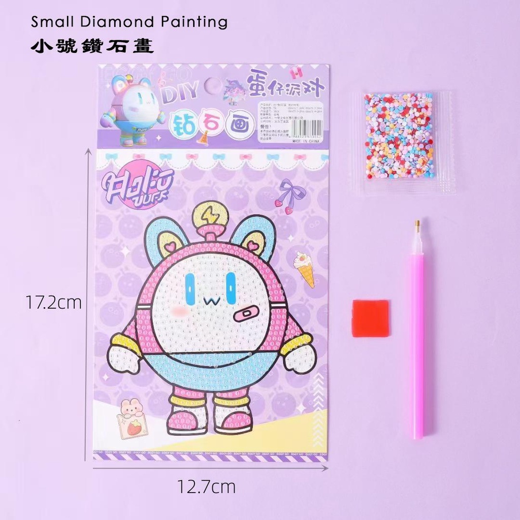 Bộ Tranh Đính Đá Họa Tiết Hoạt Hình Dễ Thương Độc Đáo diy sg097