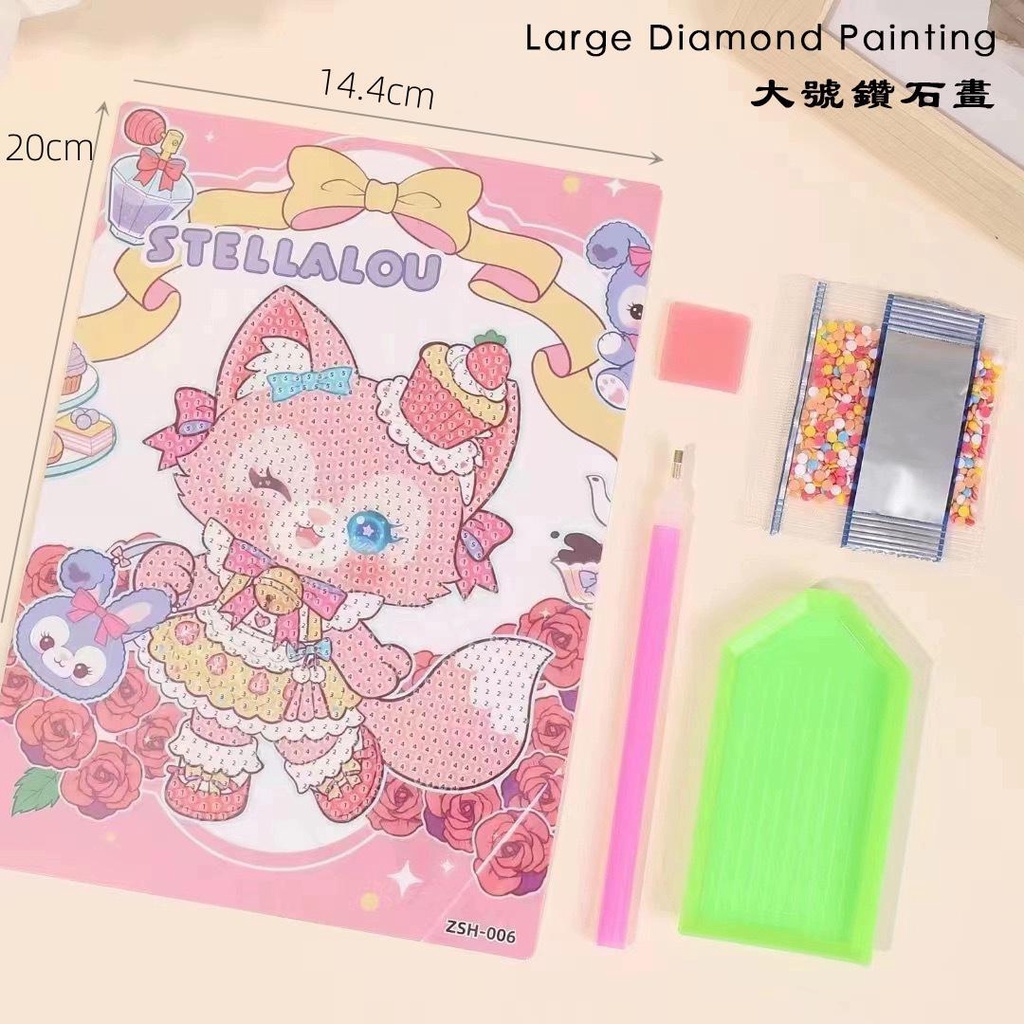 Bộ Tranh Đính Đá Họa Tiết Hoạt Hình Dễ Thương Độc Đáo diy sg097