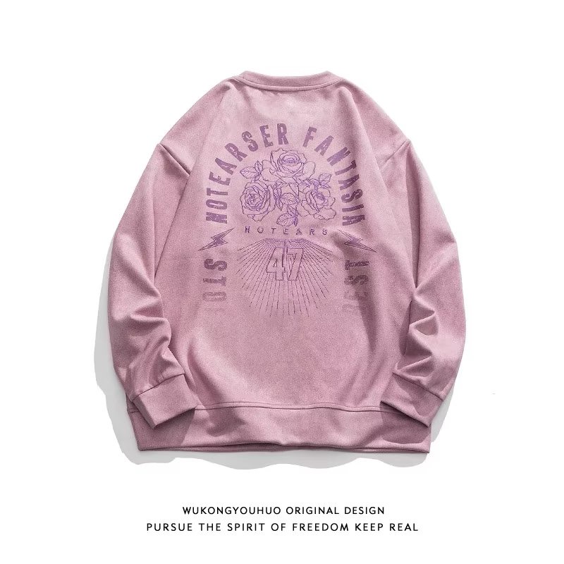 Áo Thun Tay Dài Cổ Tròn Phong Cách hip hop Thời Trang Cho Nam