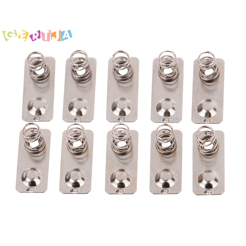 Set 10 Tấm Lót Lò Xo Kim Loại 21x9mm Thay Thế Chuyên Dụng