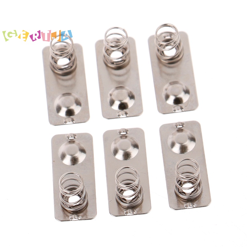 Set 10 Tấm Lót Lò Xo Kim Loại 21x9mm Thay Thế Chuyên Dụng
