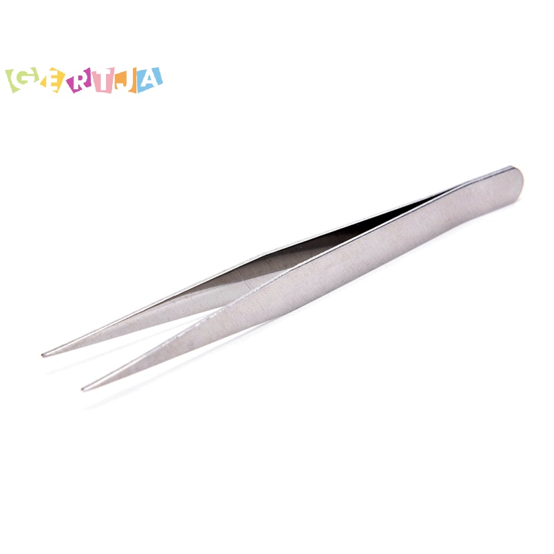 Set 2 Nhíp Gắp Bằng Thép Không Gỉ Chuyên Dụng Cho Trang Điểm