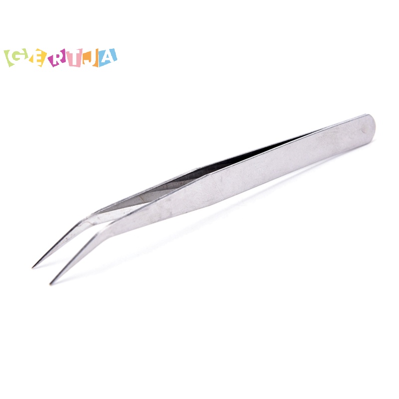 Set 2 Nhíp Gắp Bằng Thép Không Gỉ Chuyên Dụng Cho Trang Điểm