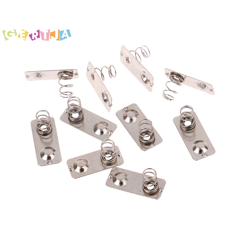 Set 10 Tấm Lót Lò Xo Kim Loại 21x9mm Thay Thế Chuyên Dụng