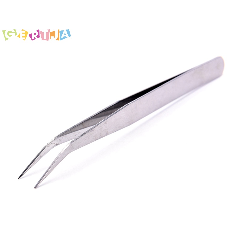 Set 2 Nhíp Gắp Bằng Thép Không Gỉ Chuyên Dụng Cho Trang Điểm