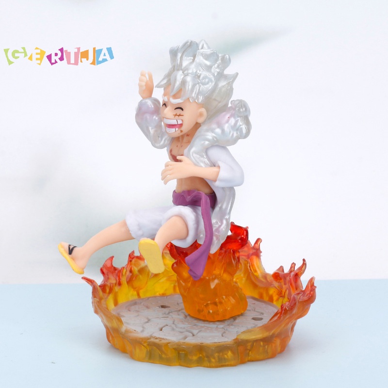 Mô Hình Nhân Vật nika luffy gear 5 Phiên Bản q Trong one piece