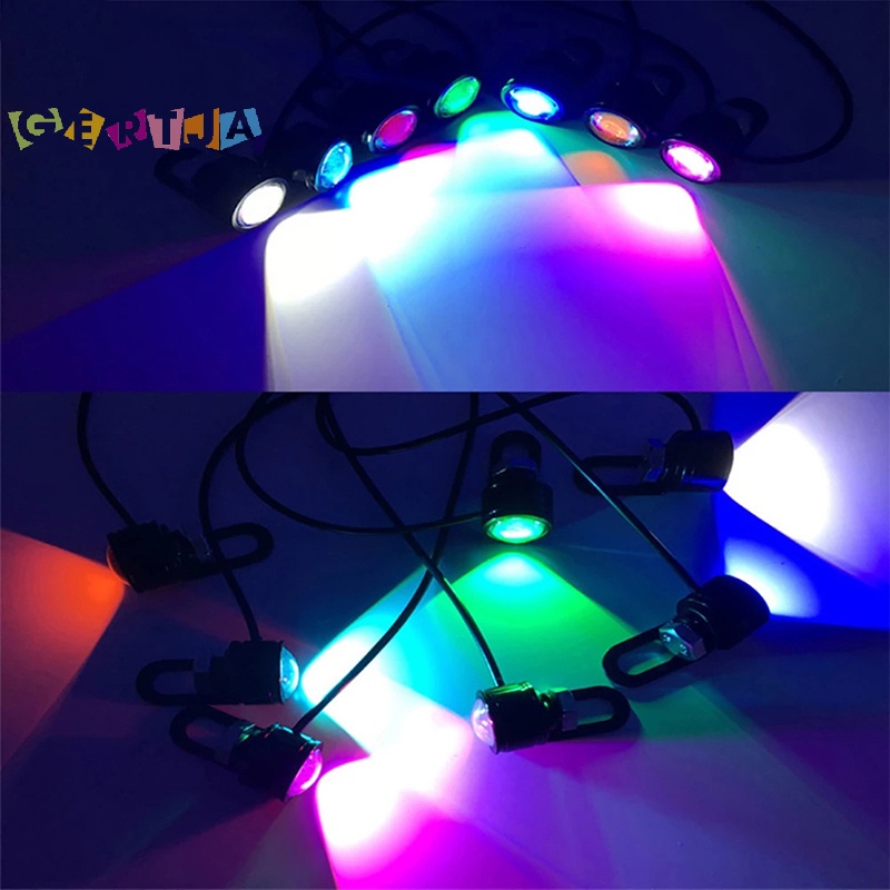 1 Đèn Pha led Sương Mù Chiếu Sáng Lái Xe Hình Mắt Đại Bàng