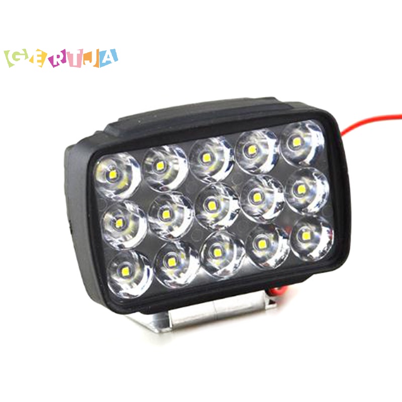 Đèn Pha led 15 Bóng 1000lm atv Chuyên Dụng Cho Xe Mô Tô atv / atv / scooter