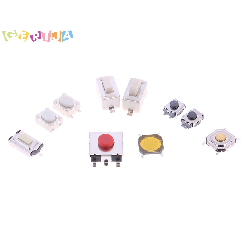 Set 250 Công Tắc Nút Nhấn 10 Loại Chuyên Dụng Cho Xe Hơi