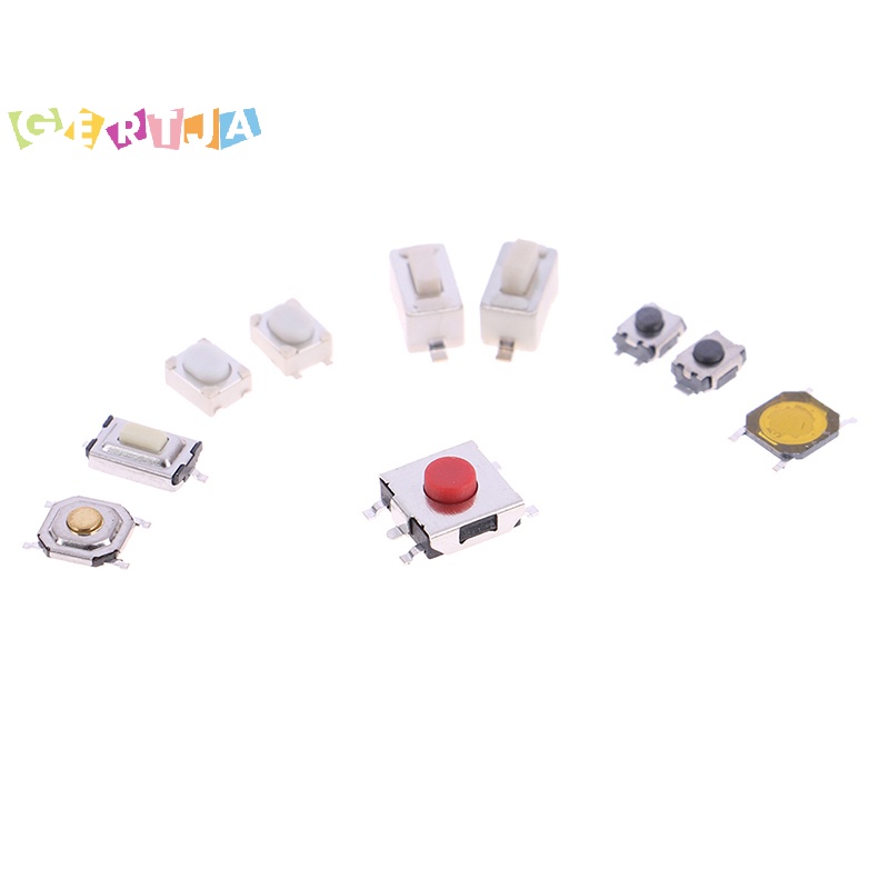 Set 250 Công Tắc Nút Nhấn 10 Loại Chuyên Dụng Cho Xe Hơi