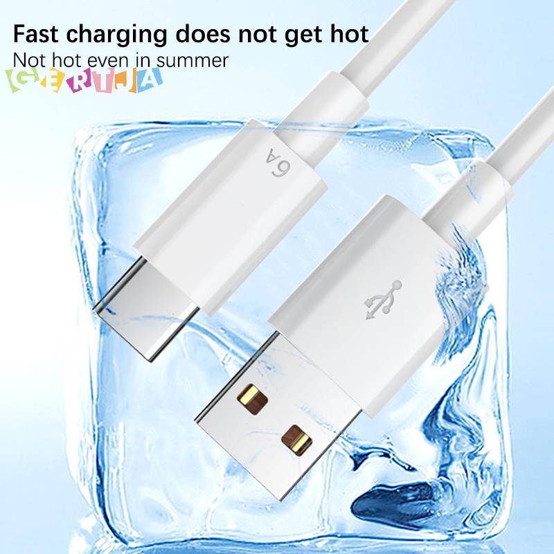 Dây Cáp Sạc Nhanh usb Loại c 1 / 1.5mile 6a 66w Cho xiaomi samsung huawei