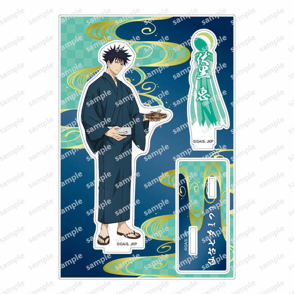 Ere1 Mô Hình Đồ Chơi Nhân Vật jujutsu kaisen Mặc kimono gojo satoru Bằng acrylic