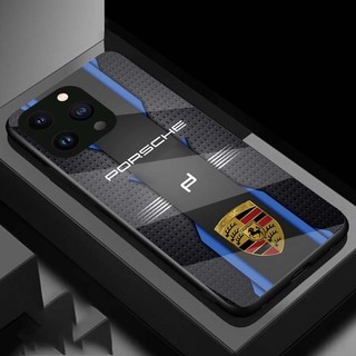 Ốp Điện Thoại Mặt Kính Cứng In logo porsche Cho iphone 13 pro max 11 15 14 plus 12 mini x xs xr se2020