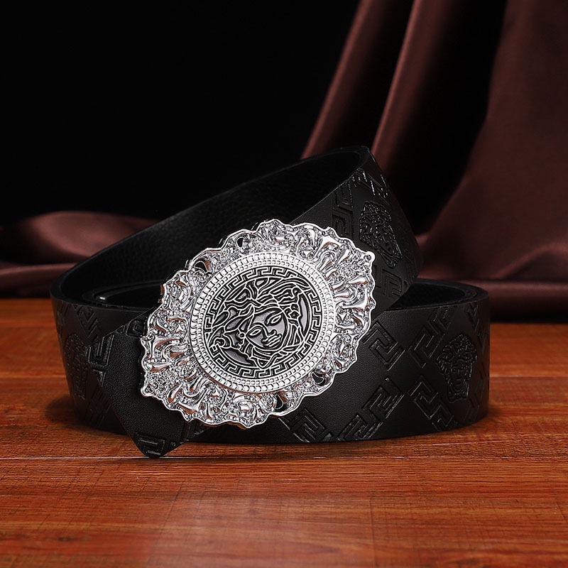 Hàng Có Sẵn! Thời Trang Thắt Lưng Da Bò unisex