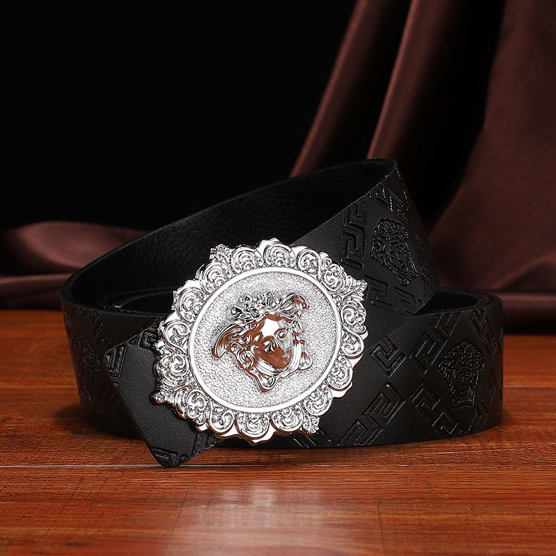 Hàng Có Sẵn! Thời Trang Thắt Lưng Da Bò unisex