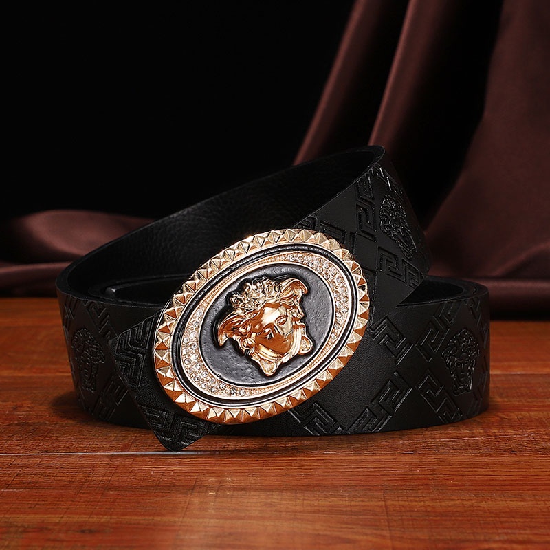 Hàng Có Sẵn! Thời Trang Thắt Lưng Da Bò unisex