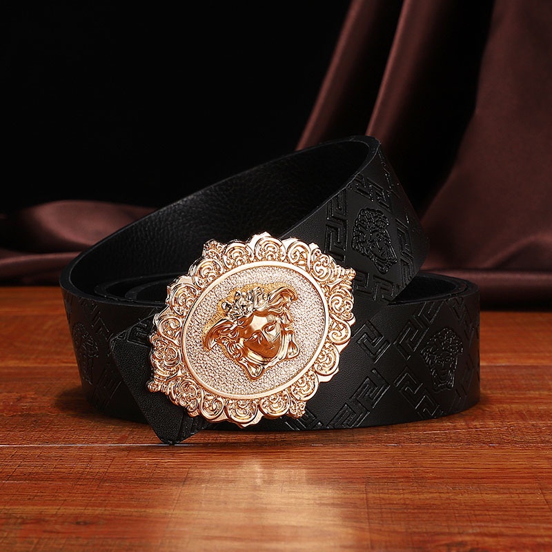 Hàng Có Sẵn! Thời Trang Thắt Lưng Da Bò unisex