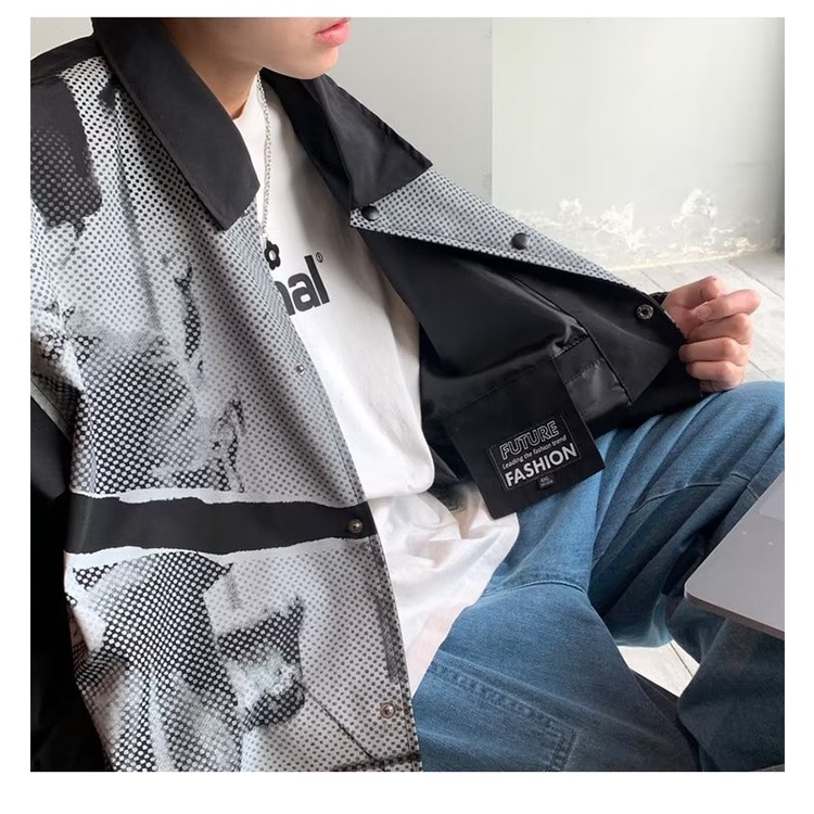 Fred Segal Áo khoác nam và nữ chất lượng cao áo_khoác Zip rộng thoải mái 2023 NEW C95A1D7 34Z230821