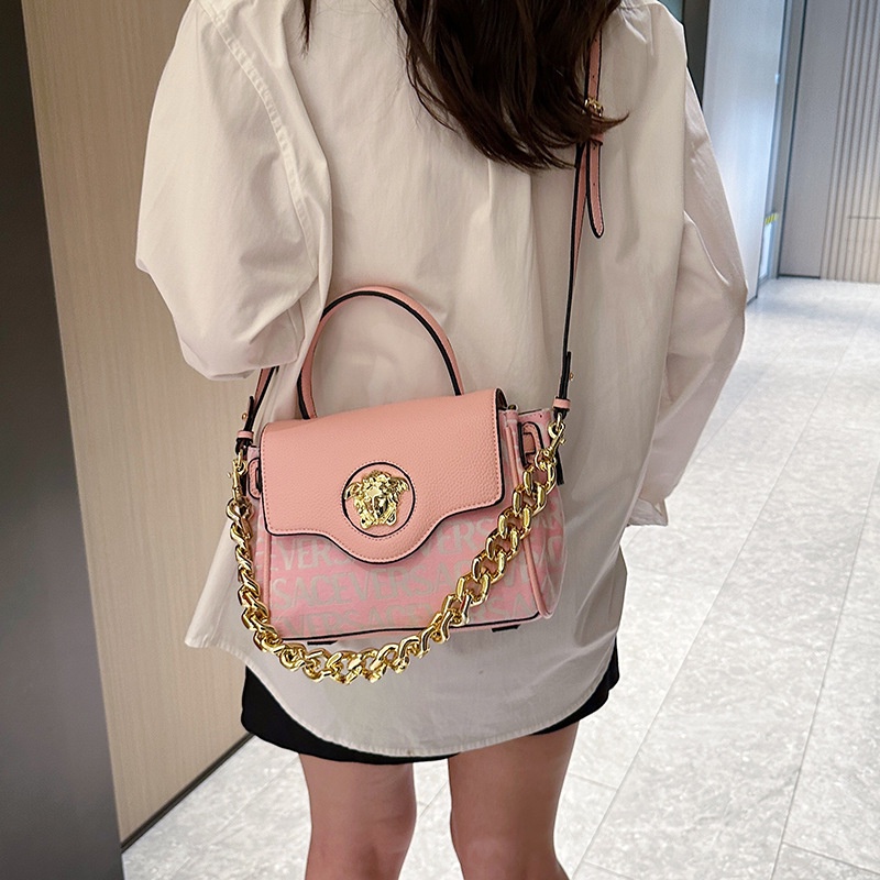 Túi Đeo Vai Mùa Hè 2023 In Họa Tiết Chữ Có Dây Xích Thời Trang Cho Nữ