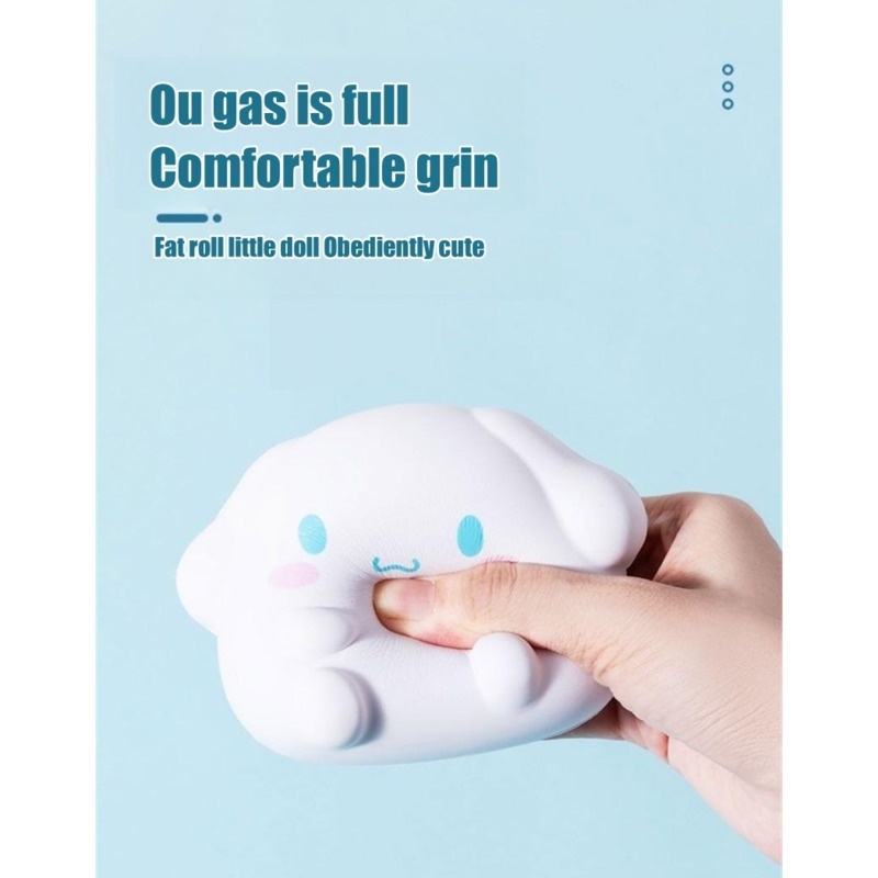 Sanrio Đồ Chơi Nắn Bóp Đàn Hồi Giảm stress Hình Thỏ Đáng Yêu