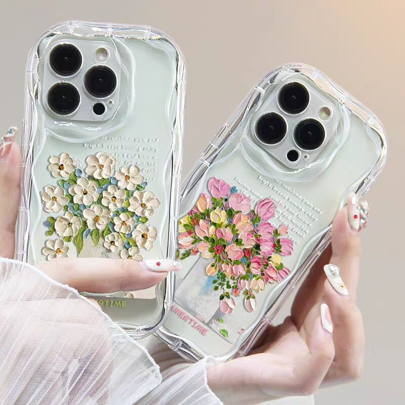 Ôp Điện Thoại Họa Tiết Hoa Xinh Xắn Chống Sốc Cho samsung galaxy a13 a24 a14 a71 a72 a73 g530 j2 j7 prime Ốp