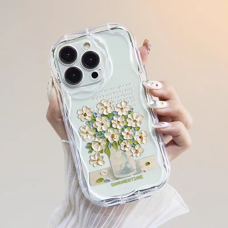 Ôp Điện Thoại Họa Tiết Hoa Xinh Xắn Chống Sốc Cho samsung galaxy a13 a24 a14 a71 a72 a73 g530 j2 j7 prime Ốp