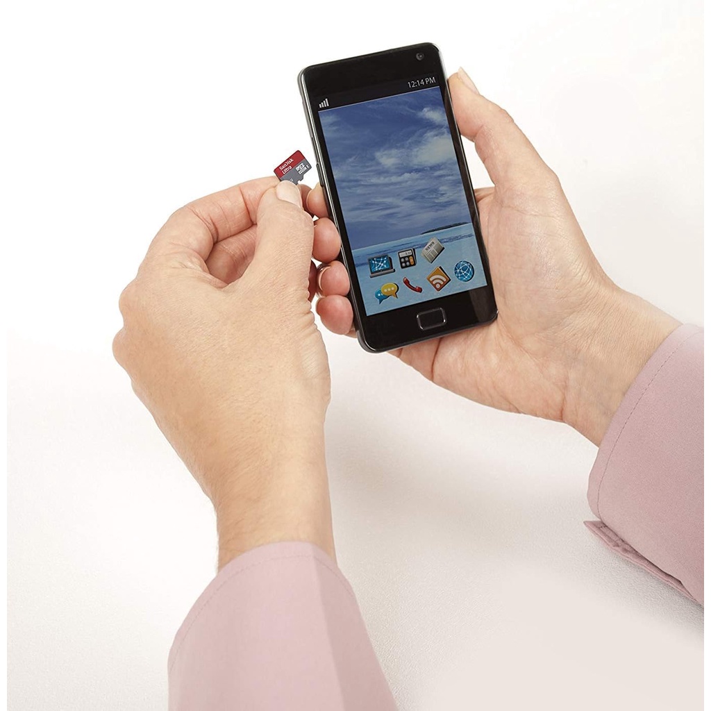 Thẻ Nhớ micro Sdhc uhs-i 32gb 98mb / s, c10, u1, full hd, a1, sdsquar-032g-gn6ma