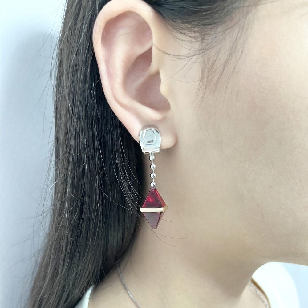 Khuyên Tai Dạng Kẹp Họa Tiết anime hunter kurapika Cho Nam Nữ20230821