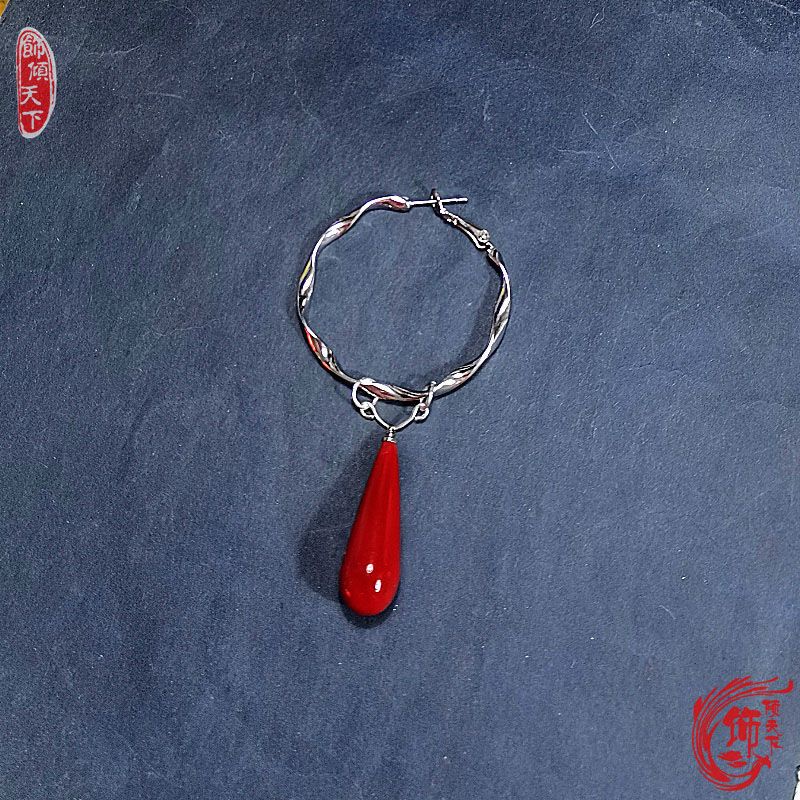 Khuyên Tai Lớn Hình Truyện Tranh Hoa Thiên Nhiên Không Cần Xỏ Lỗ Khuyên Tai / Khuyên Kẹp Tai Chống Va Chạm Hóa Máu Đi Mưa Thăm Hoa Thiên Đường Chính Thức zpt20230821