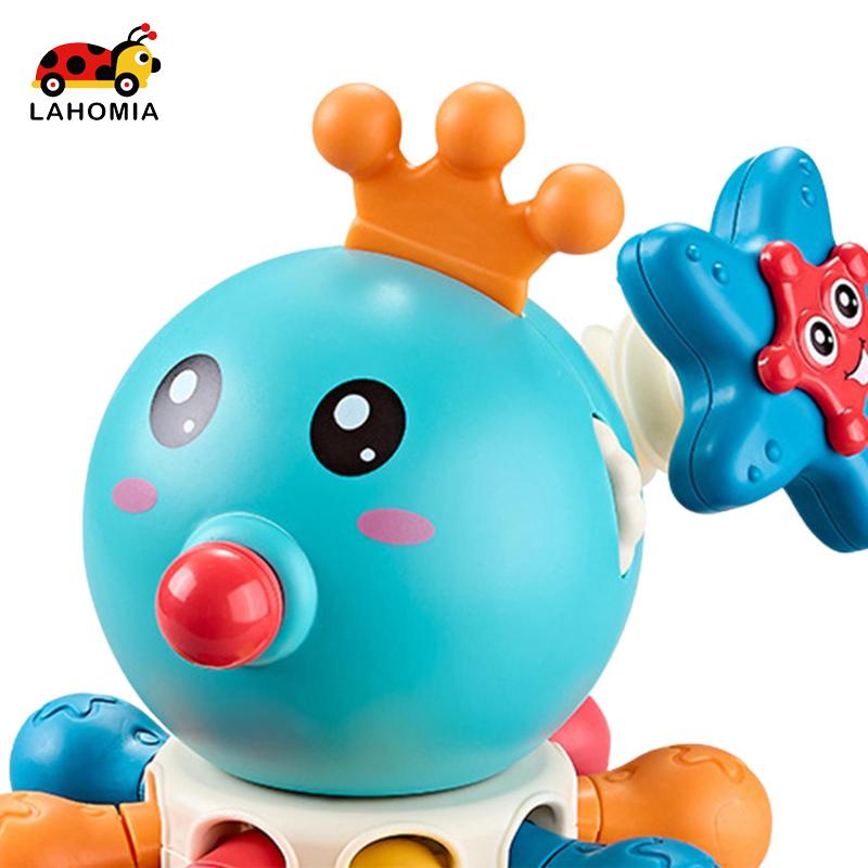 Lahomia Đồ Chơi Kỹ Năng Động Cơ Cảm Biến Montessori Tốt Giáo Dục Sớm Cho Bé Trai Bé Gái Sơ Sinh