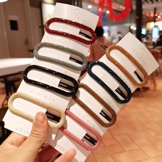 Bt4l002 kẹp tóc bấm phong cách hàn quốc đơn giản kẹp tóc bấm candy clip
