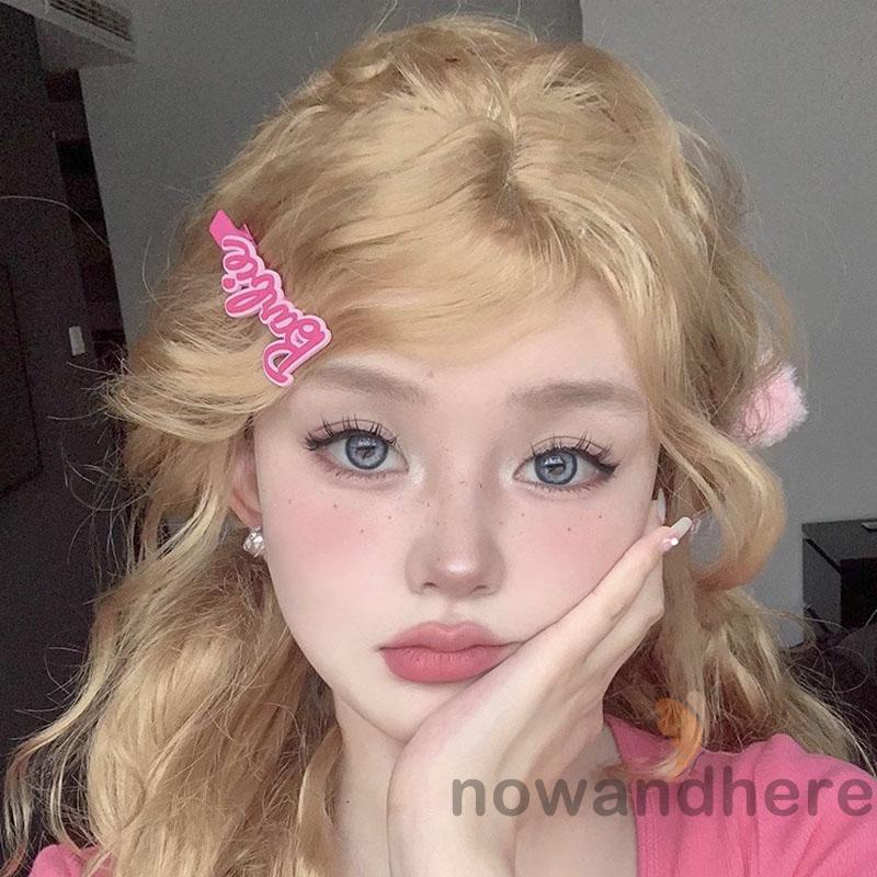 Kẹp Tóc Cá Sấu Hình Chữ Cái Dễ Thương Cho Nữ