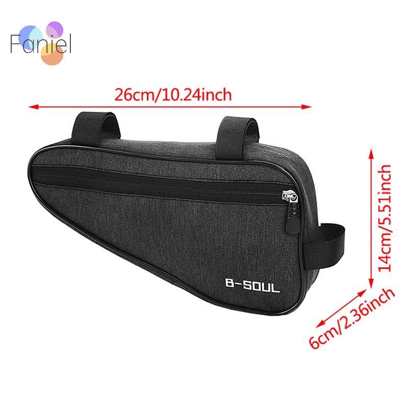 Túi Đựng Đồ Hình Tam Giác Chống Thấm Nước Gắn Khung Trước Xe Đạp Leo Núi