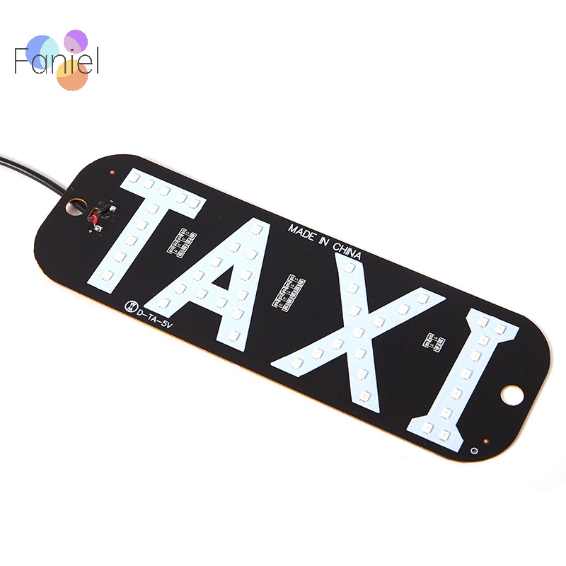 Đèn led 12v Chiếu Sáng Bảng Số Xe taxi Có Cáp usb